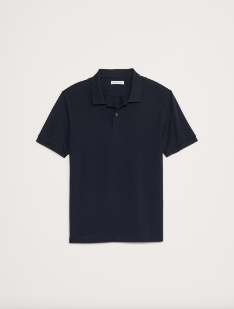 Banana Republic Luxury-Touch Pique Polo